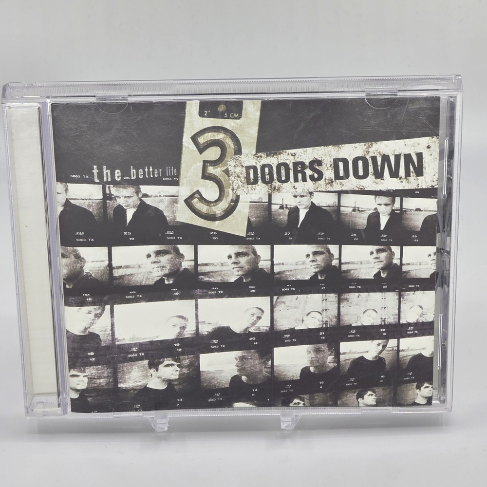 The Better Life by 3 Doors Down CD Hard Rock Album Original Print 2000